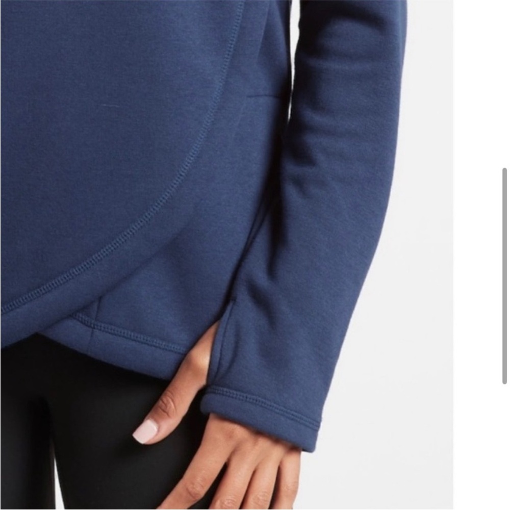 ATHLETA Cozy Karma Pullover Wrap-Front Asymmetrical - Picture 5 of 12